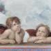 Putti, detail from The Sistine Madonna